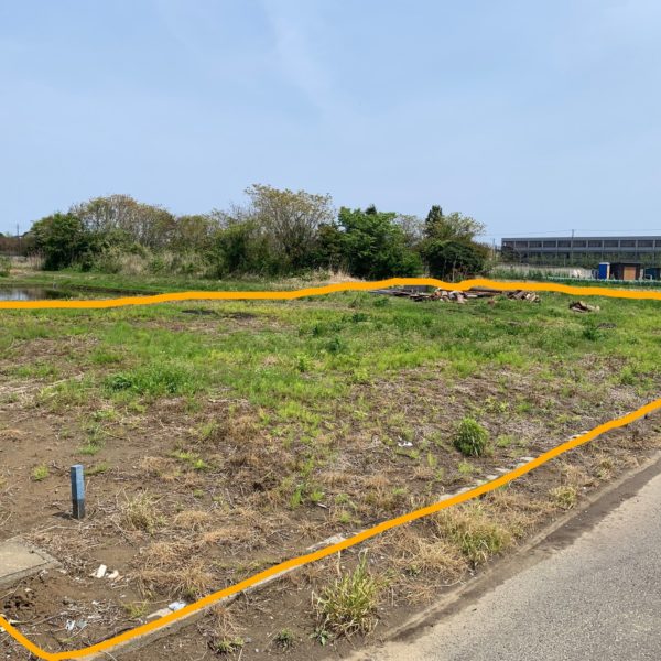 大網白里市北今泉　売地