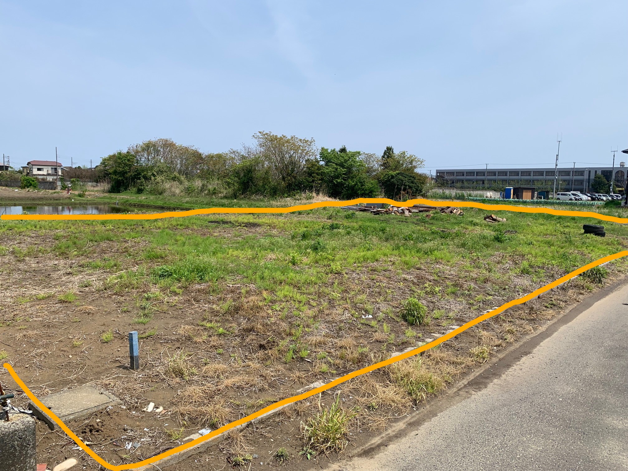 大網白里市北今泉　売地